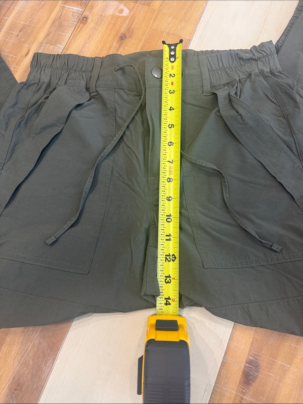 CAbi Olive Cargo Drawstring Ankle Pants - Picture 6 of 6